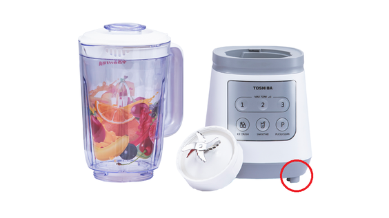 Máy xay sinh tố Toshiba BL-70PR2NV trang bị tính năng tự ngắt điện